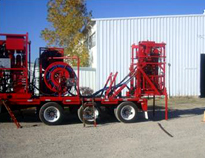 Trailer Coiled Tubing